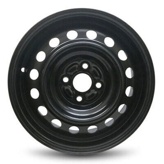 Wheel Rim for 2012-2017 Kia Rio 15 in Black Steel Rim Direct Fit