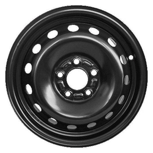 Wheel Rim for 2012-2018 ford Focus 15 in Black Steel Rim Direct Fit