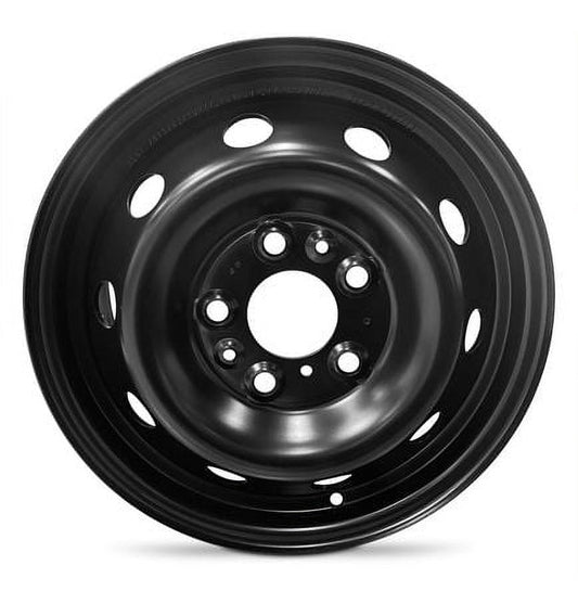 Wheel Rim for 2014-2019 Dodge Promaster 1500 16x6 in Painted Black Steel Rim Direct Fit