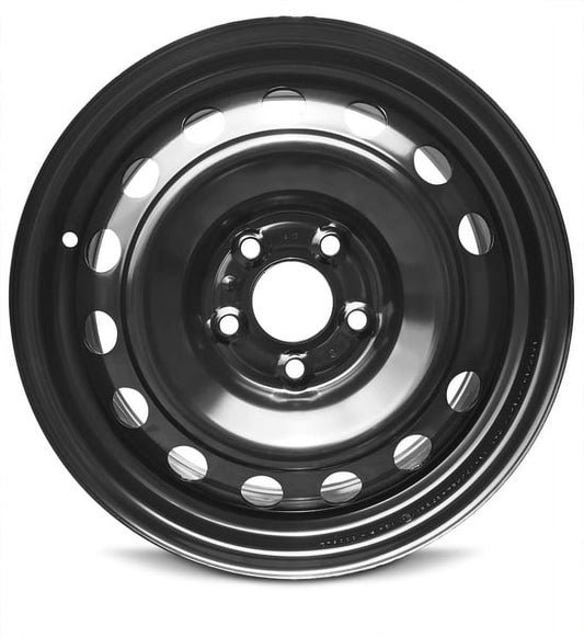 Wheel Rim for 2014-2019 Kia Soul 16 in Black Steel Rim Direct Fit