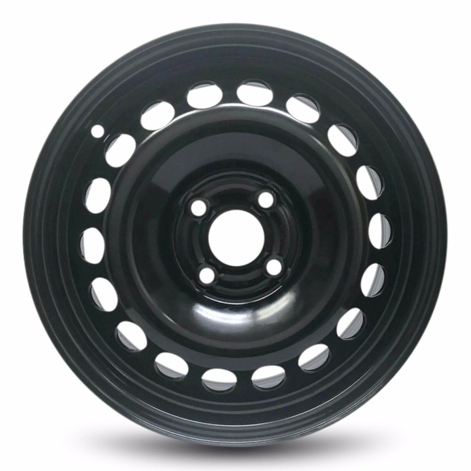 Wheel Rim for 2018-2020 Chevrolet Bolt 15 in Black Steel Rim Direct Fit