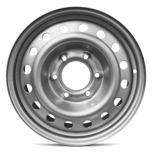 Wheel Rim for 2020-2022 ford Bronco 16x7 in Painted Silver Steel Rim Direct Fit