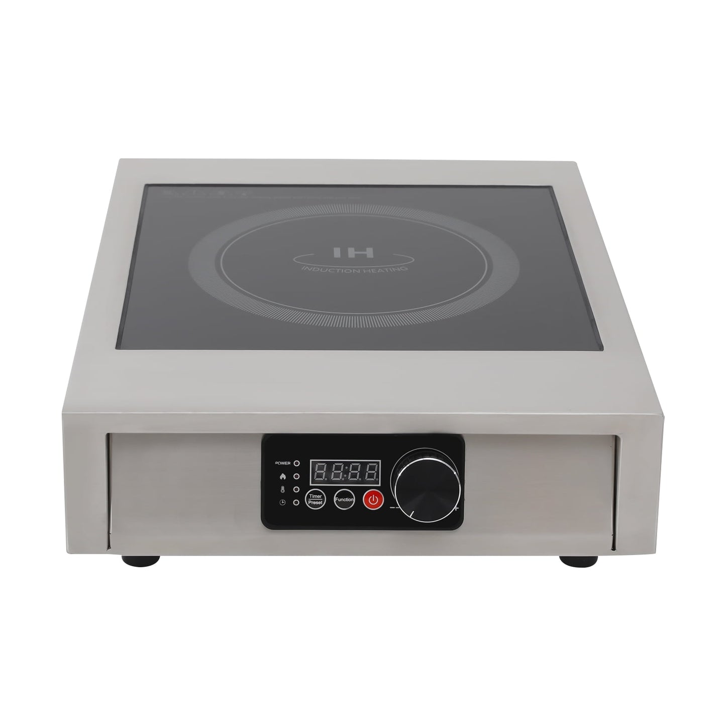 Wildnix 3500W Induction Cooktop with LED Display, Precise Temperature Control, Energy Efficient and Safe Cooking for Home and Commercial Use
