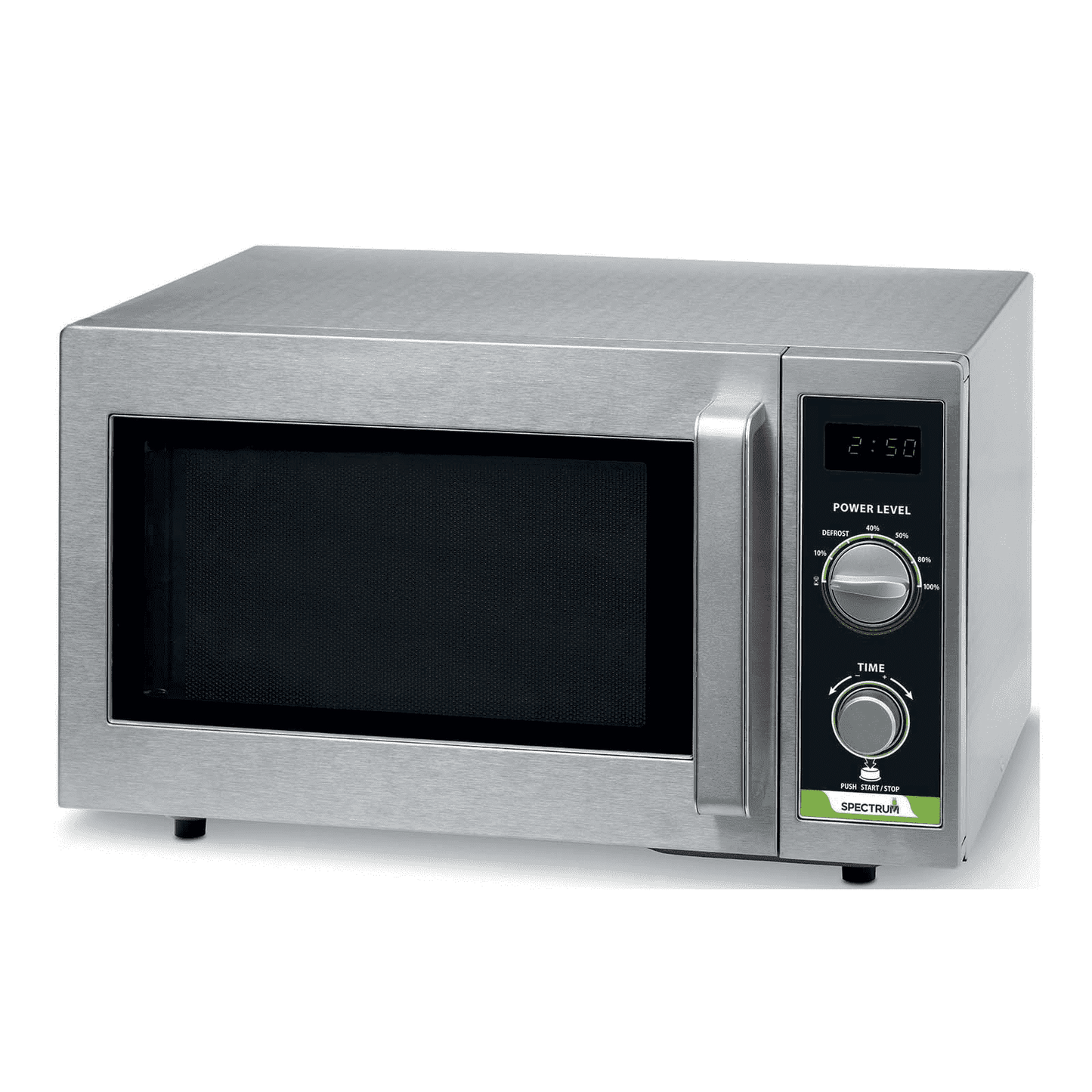Winco (EMW-1000SD) Spectrum Commercial Microwave, Dial Stainless Steel, 1,000 W