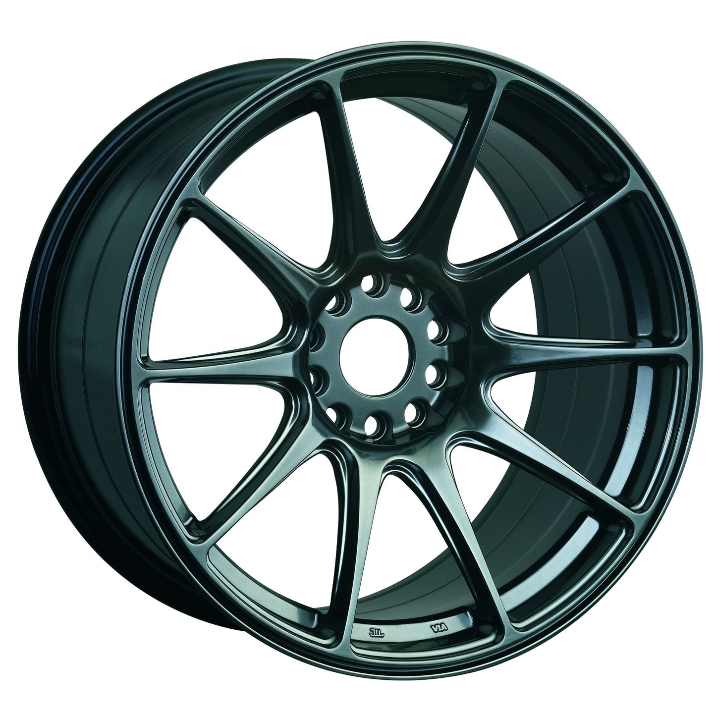 XXR 527 15x8 4x100/4x114.3 20et Flat Black Wheel