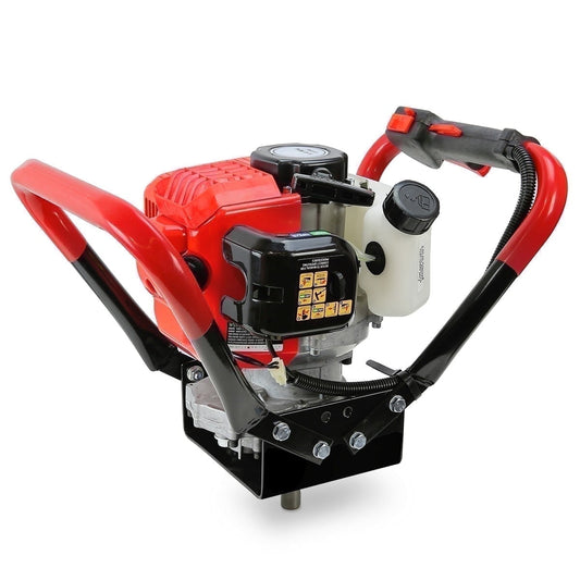 XtremepowerUS 55cc Gas Powered Auger Post Hole Digger, 2.6HP EPA Approved 2 Stroke Air Cooled Motor, 3/4" Shaft