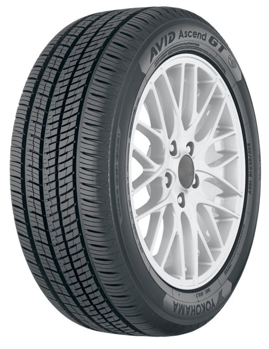 Yokohama Avid Ascend GT All Season 185/55R15 82V Passenger Tire Fits: 2017-22 Chevrolet Spark ACTIV, 2013-16 Chevrolet Spark LT