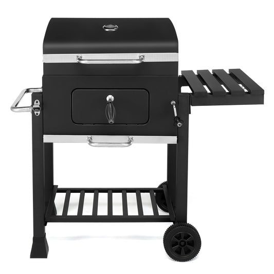 Zimtown BBQ Grill Outdoor Charcoal Barbecue Pit Smoker with for BBQ Events,Party,Wedding