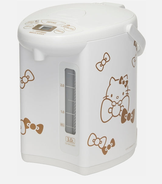 Zojirushi CD-WCC30KTWA Micom 3.0 Electric Kettle, Hello Kitty Collection White with Automatic Shut-Off