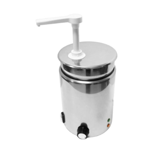 Zxpjkyu Hot Fudge Warmer Container Essential Generous Capacity Hot Fudge Pump Assembly 41x19cm