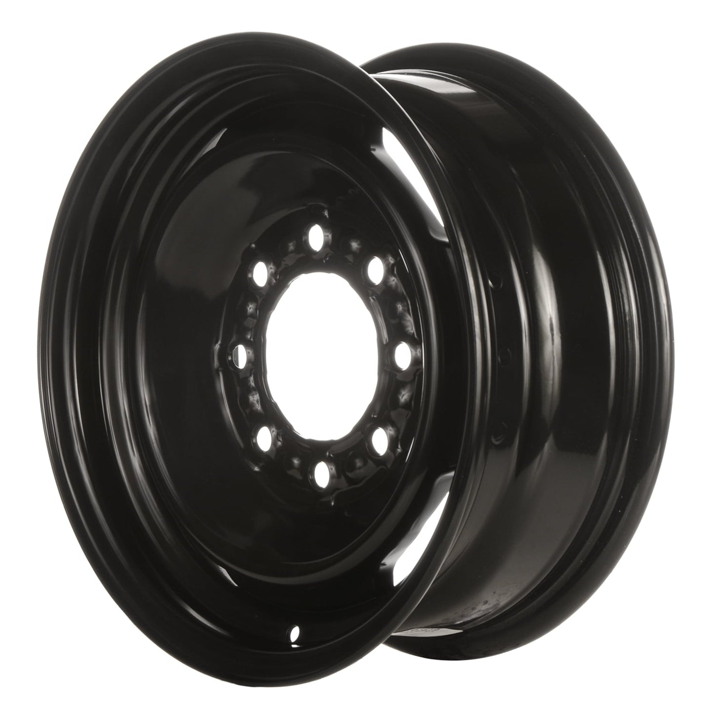 Remanufactured Painted Black Steel Wheel 16 x 6.5 fits 1996 GMC G3500