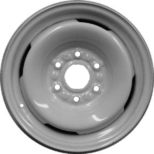 Remanufactured Painted Black Steel Wheel 16 x 6.5 fits 1996-2002 GMC Savana 2500