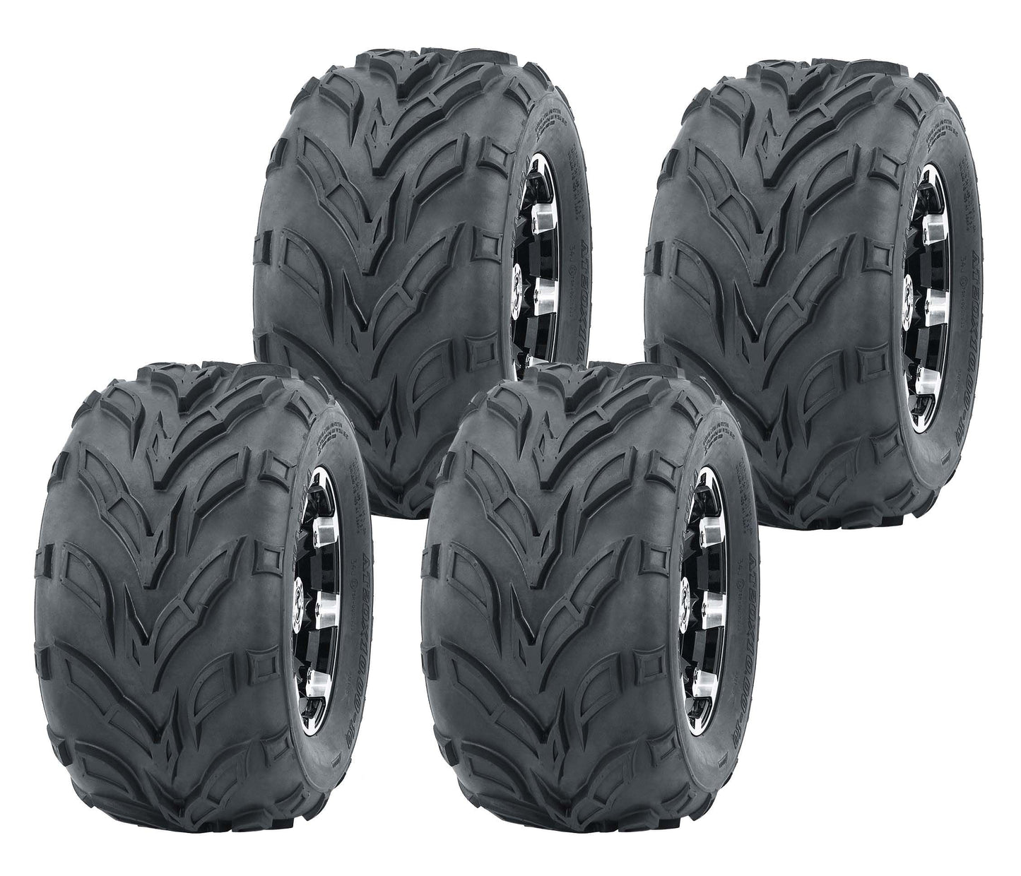 Set of 4 WANDA Go Cart ATV tires 16x6-8 16x6x8 4PR