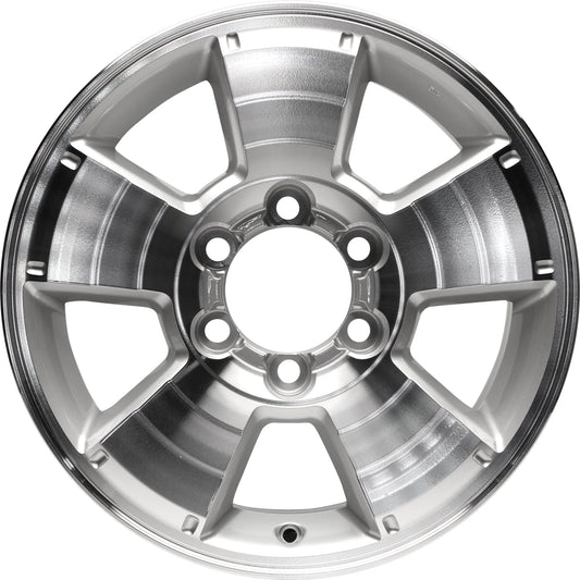 Aluminum Wheel Rim 17 inch for Toyota Tacoma 2005-2015 6 Lug 139.7mm 5 Spoke