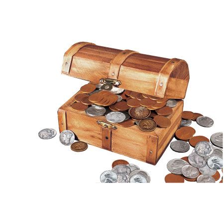 Historic Wooden Treasure Chest