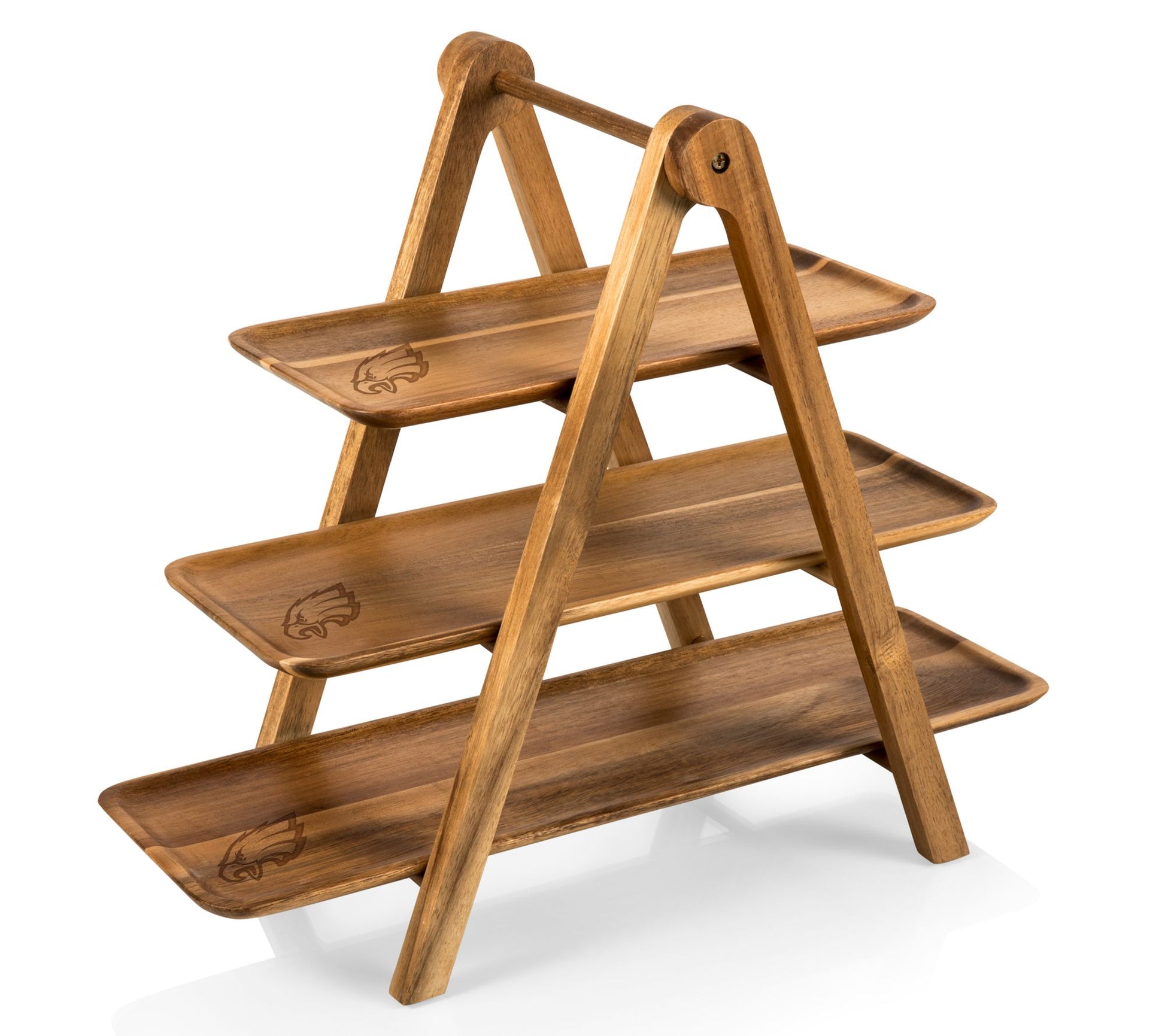 Picnic Time NFL Serving Ladder 3-Tiered ServingStation