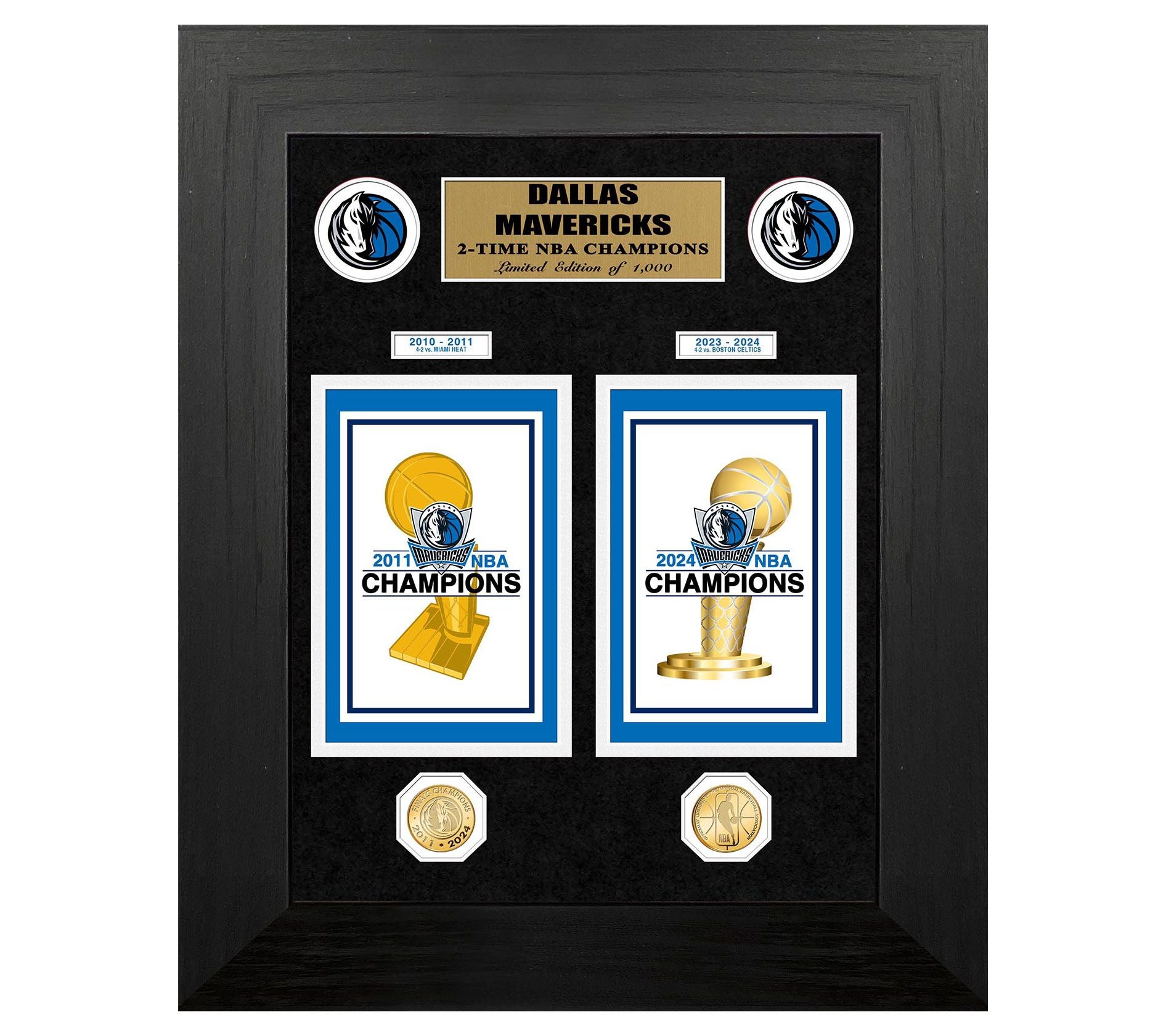 Highland Mint N BA Champs Banne r Collection Go ld Coin Photo