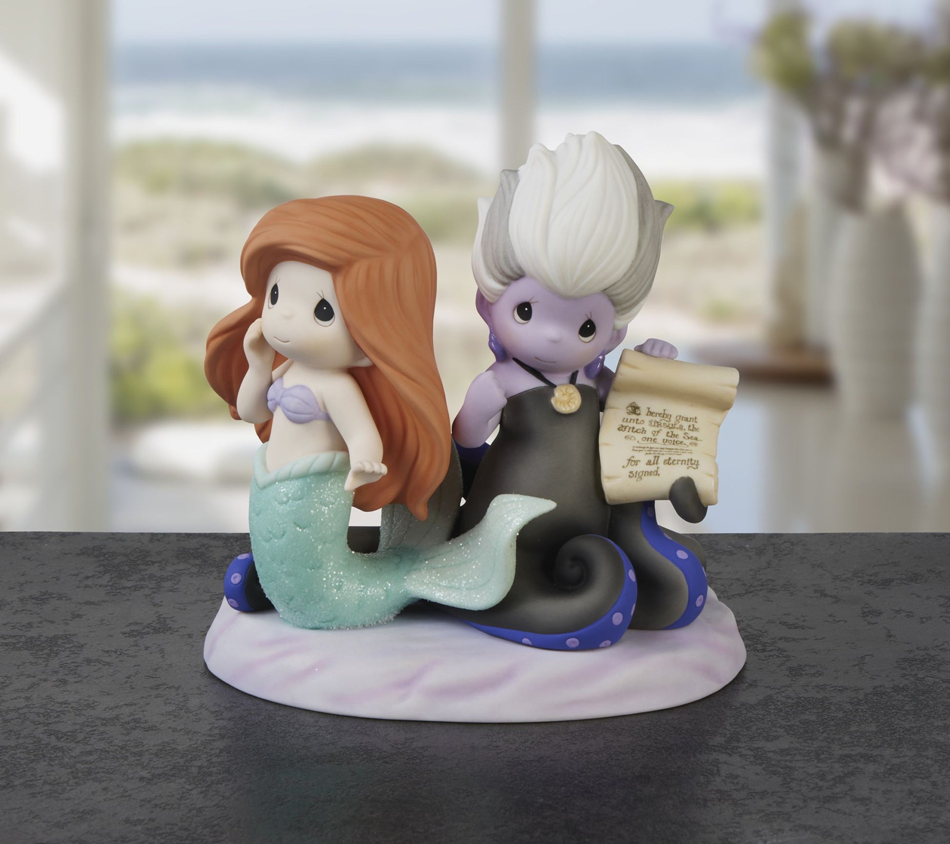 Precious Moments Disney Ariel and Ursula Figurine