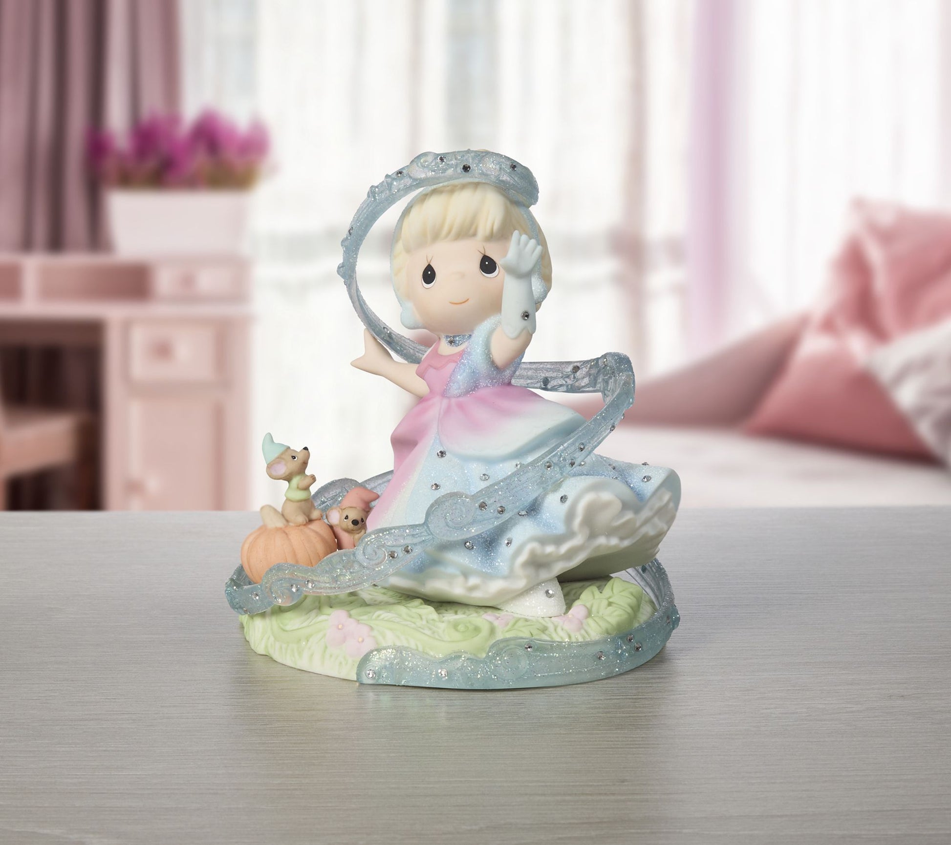 Precious Moments Disney Cinderella Transformation Figurine