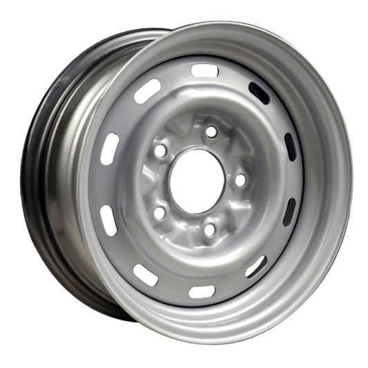 Remanufactured Painted Silver Steel Wheel 15 x 6 YC2Z1015AB fits 1992-1996 Ford Bronco