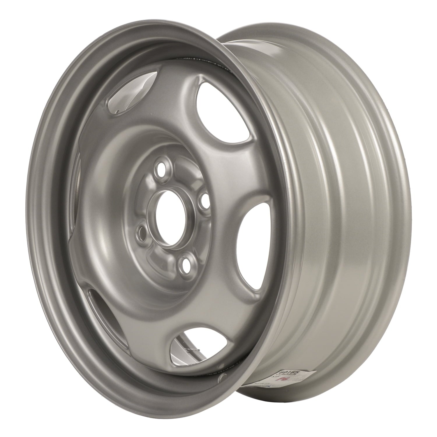 Remanufactured Painted Silver Steel Wheel 14 x 5.5 4261101140 fits 1993-1997 Geo Prizm