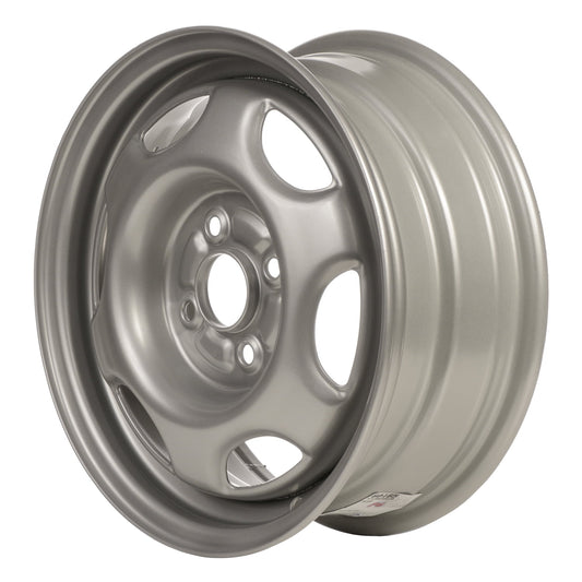 Remanufactured Painted Silver Steel Wheel 14 x 5.5 4261101140 fits 1993-1997 Geo Prizm