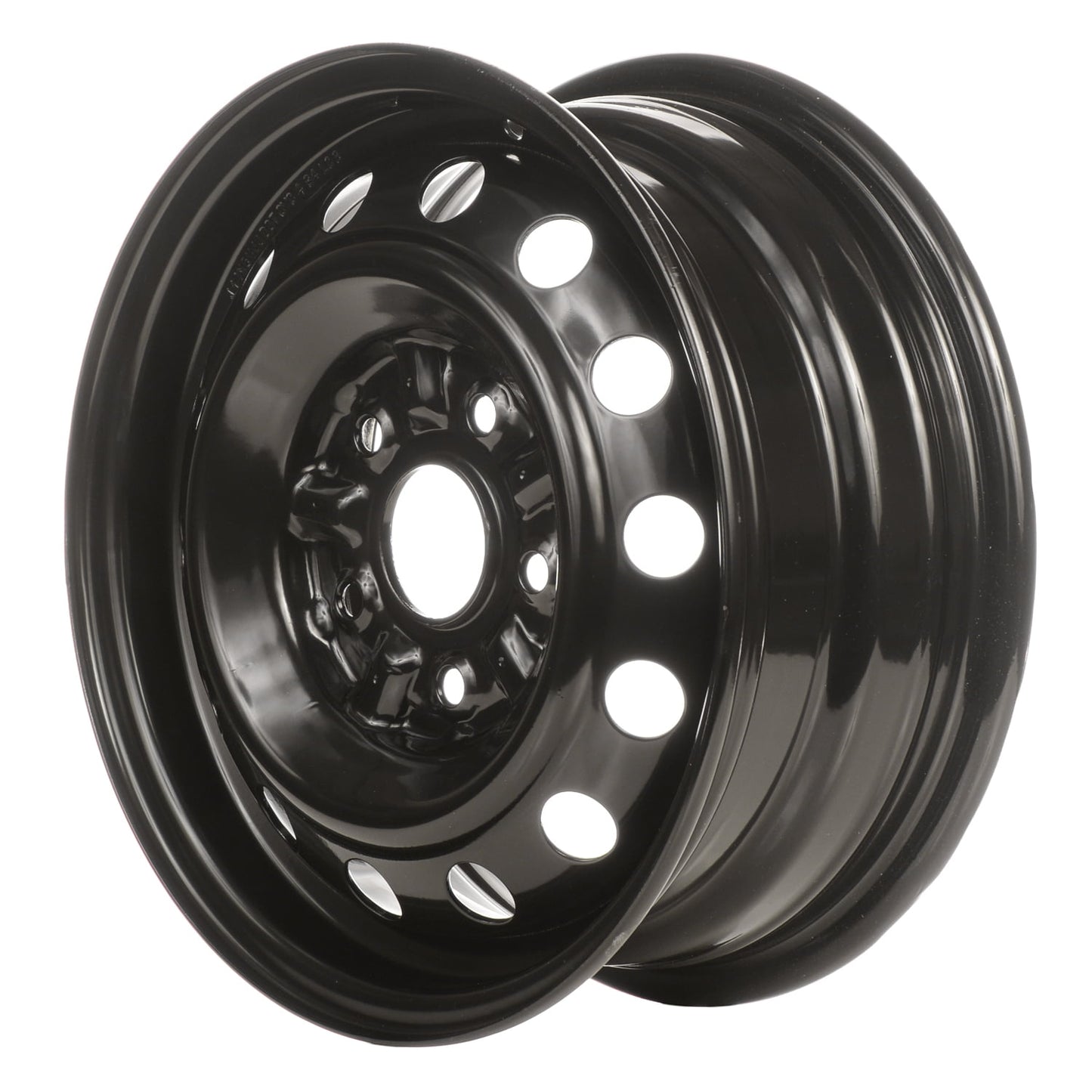 Remanufactured Painted Black Steel Wheel 14 x 5.5 4261106010 fits 1992-2000 Toyota Camry