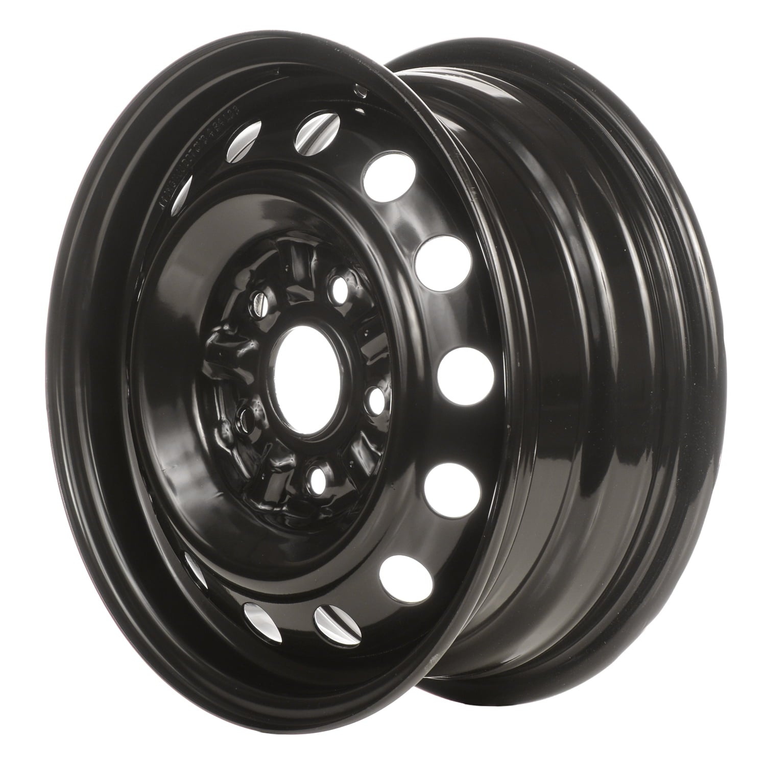 Remanufactured Painted Black Steel Wheel 14 x 5.5 4261106010 fits 1992-2000 Toyota Camry