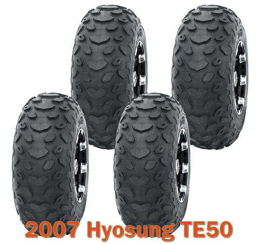 Set 4 WANDA Go Kart Tires 145/70-6 145x70x6 fit for 2007 Hyosung TE50