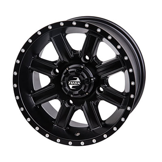 Cascade Wheel 14x7 4.0 + 3.0 Matte Black 4/137 Compatible With Kawasaki MULE SX 4x4 XC 2021