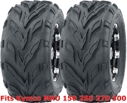 2 WANDA ATV Rear Tires Set 22x10-10 Kymco MXU 150 250 270 300 Sport P361