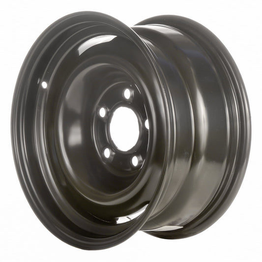 Remanufactured Painted Black Steel Wheel 15 x 7 fits 1996-2002 Chevrolet Express 1500
