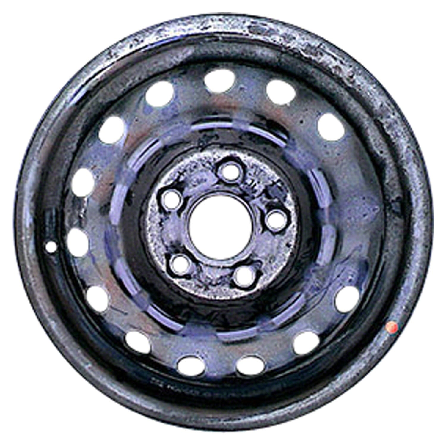 Remanufactured Painted Black Steel Wheel 15 x 5.5 529101M060 fits 2010-2013 Kia Forte