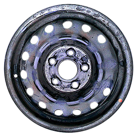 Remanufactured Painted Black Steel Wheel 15 x 5.5 529101M060 fits 2010-2013 Kia Forte