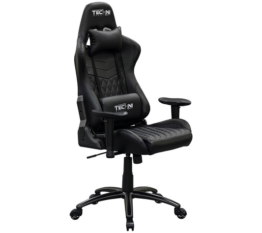 Techni Sport GG Black Memory Foam Adjustable PCGaming Chair