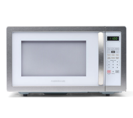 Farberware Classic 1.1 Cubic Foot Microwave Oven - White