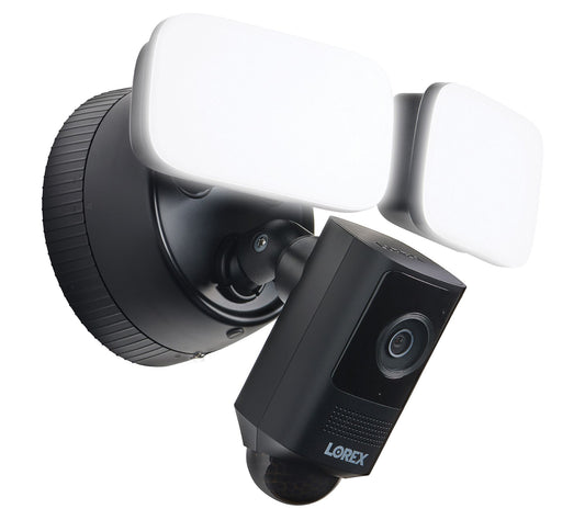 Lorex Wi-Fi 2K 4.0-MP Wired Floodlight SecurityCamera