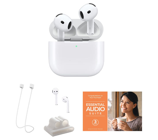 Apple AirPods 4 Wireless Earbuds w/ Active Nois e Cancellation