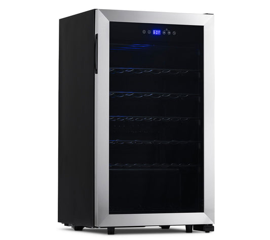 NewAir Freestanding 33-Bottle Compressor Wine Fridge