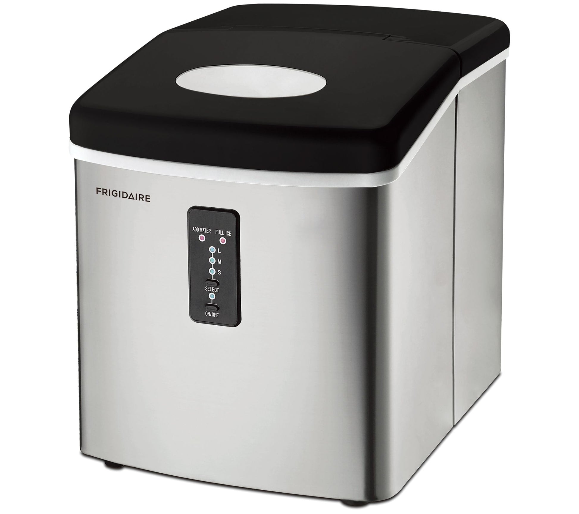 Frigidaire Portable Stainless Steel Ice Maker