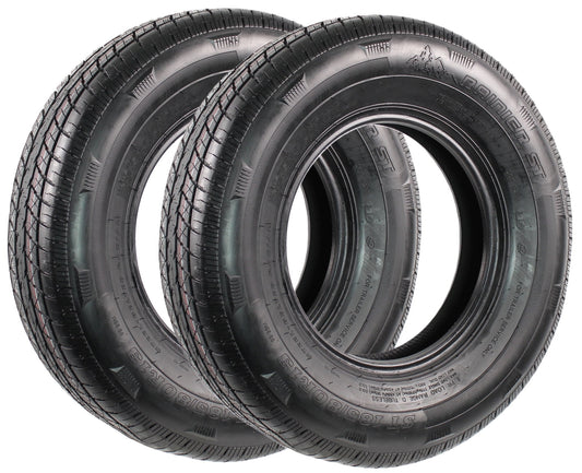 eCustomrim 2-Pack ST185/80R13 Steel Belted Radial Trailer Tire Load Range C 1480#