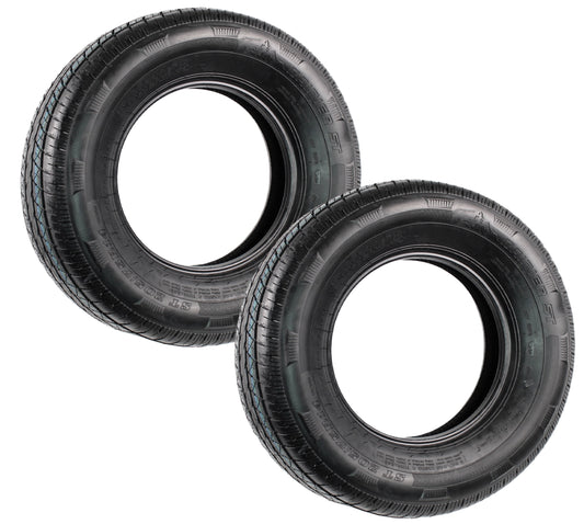 eCustomrim 2-Pack ST205/75R14 Steel Belted Radial Trailer Tire Load Range C 1760#