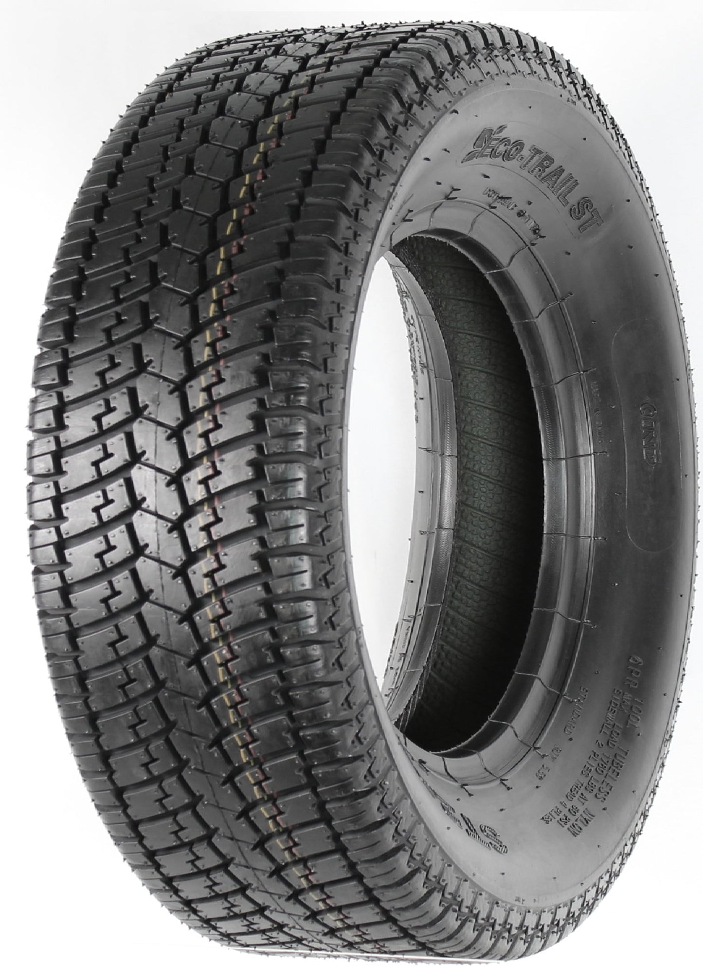 eCustomrim ST225/75D15 Trailer Tire Bias Ply Load Range D 2540# 225/75D 15 2 Yr Warranty