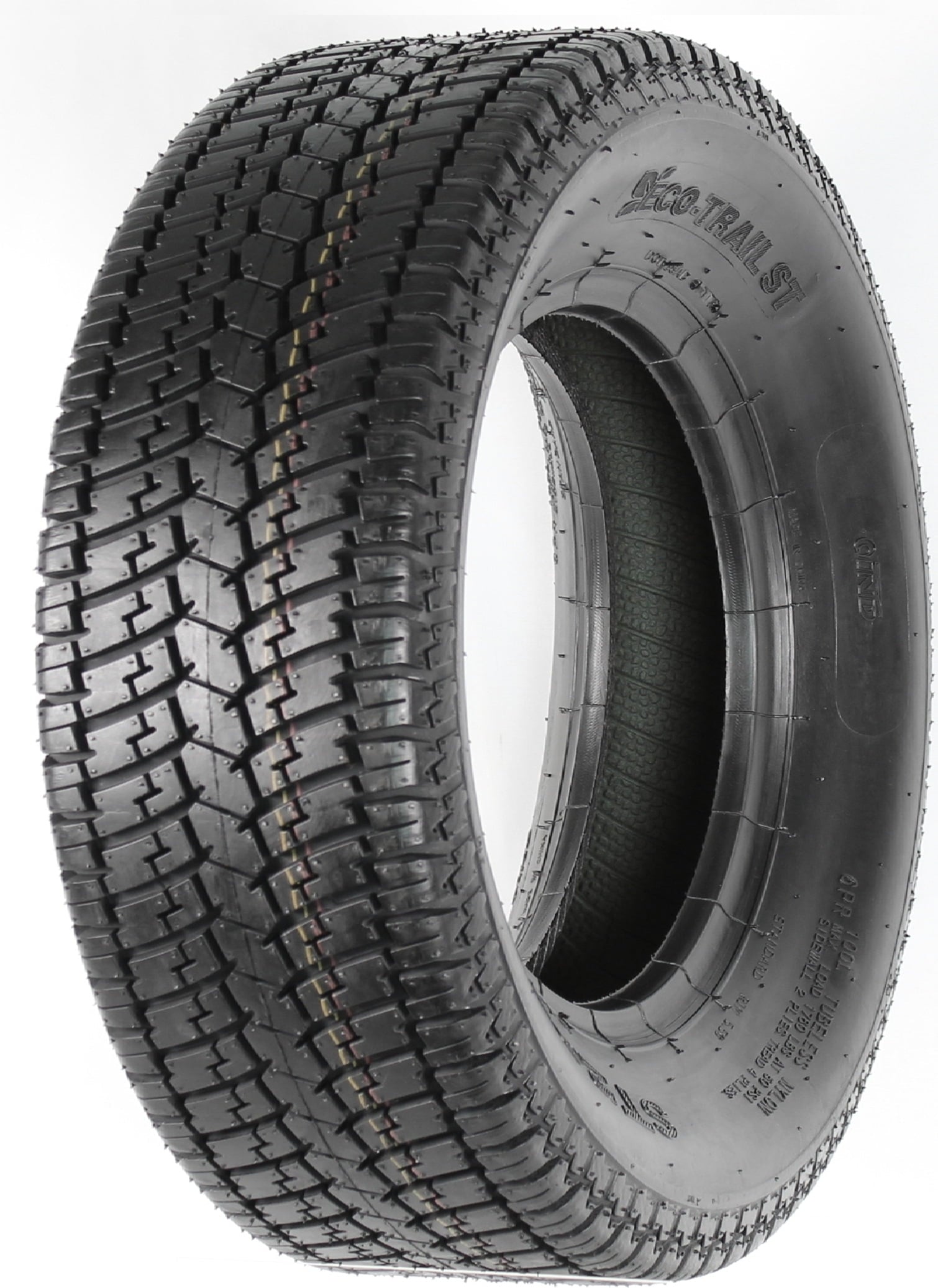 eCustomrim ST225/75D15 Trailer Tire Bias Ply Load Range D 2540# 225/75D 15 2 Yr Warranty