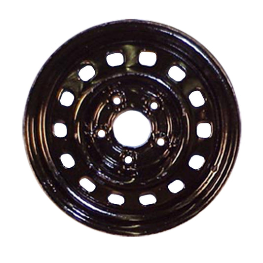 Remanufactured Painted Black Steel Wheel 14 x 6 9591538 fits 1985-1988 Cadillac DeVille