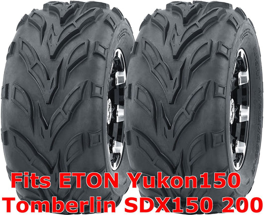 2 WANDA ATV Rear Tire Set 22x10-10 ETON Yukon150 Tomberlin SDX150 200 Sport P361