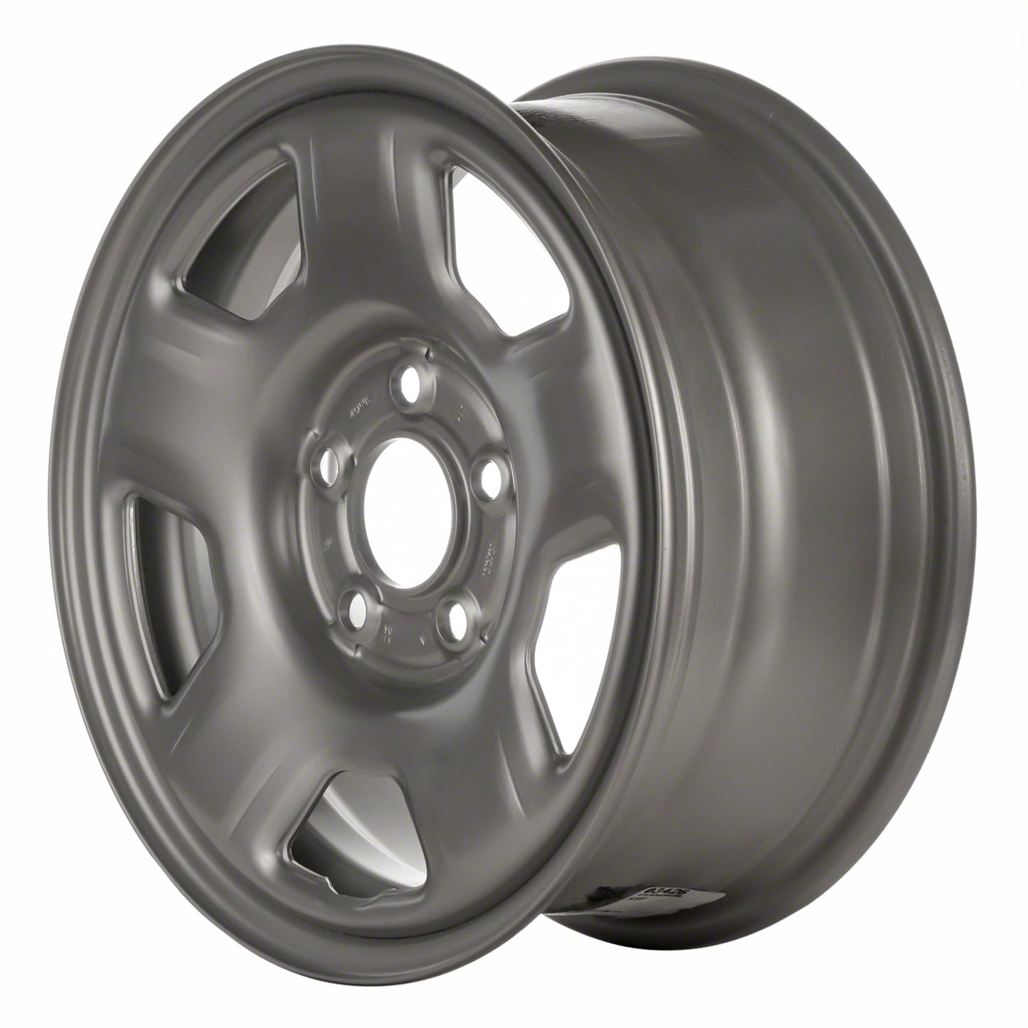 Remanufactured Painted Silver Steel Wheel 15 x 6.5 9965034070 fits 2001-2004 Mazda Tribute