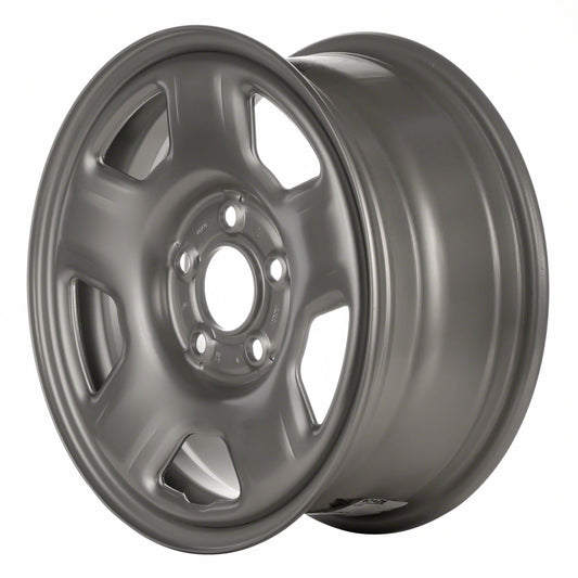 Remanufactured Painted Silver Steel Wheel 15 x 6.5 9965034070 fits 2001-2004 Mazda Tribute
