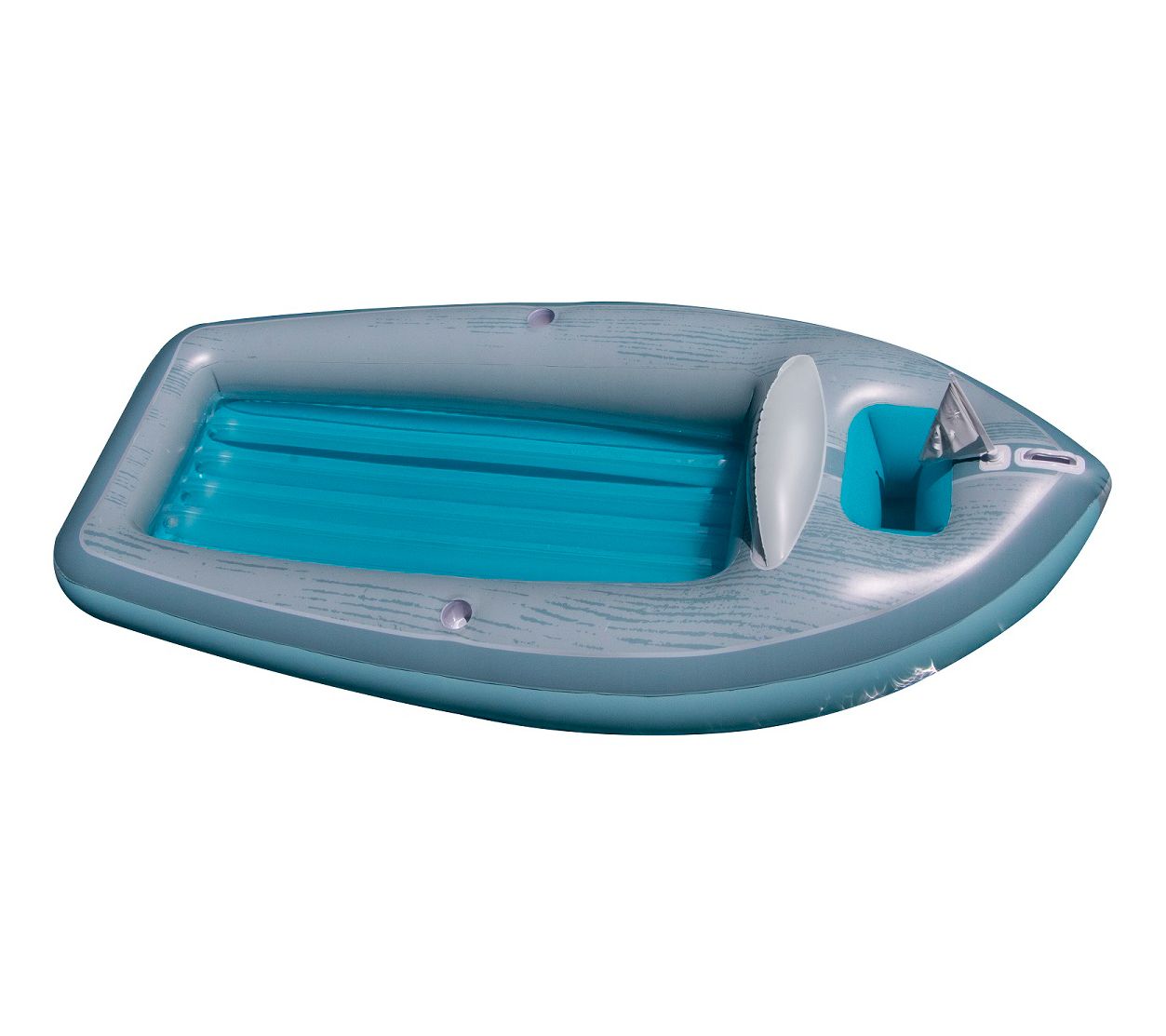 Swim Central Classic Boat Cruiser with Cooler Pool Float