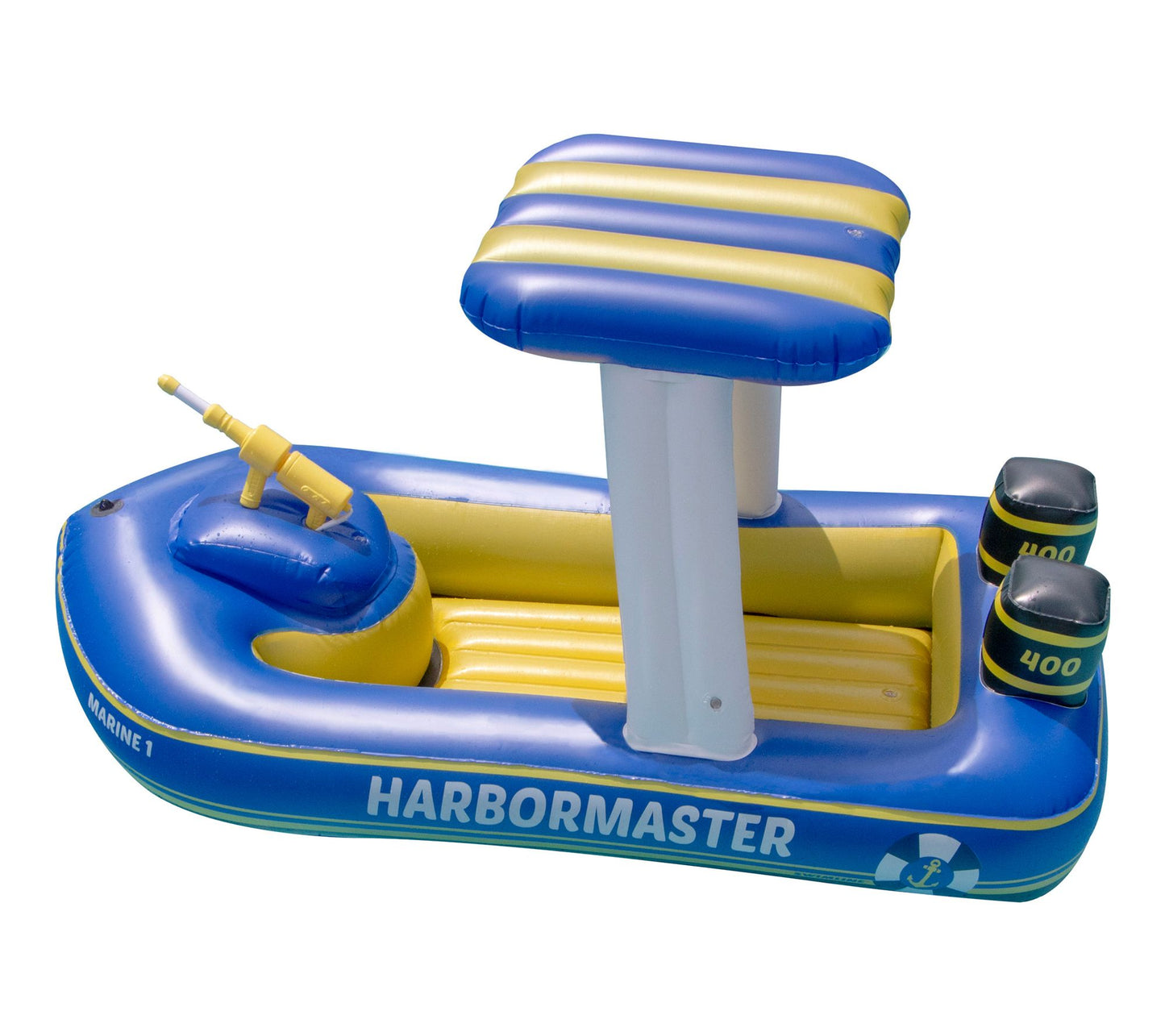 Swimline Boat with Pump Squirter Swimming PoolFloat - 67"